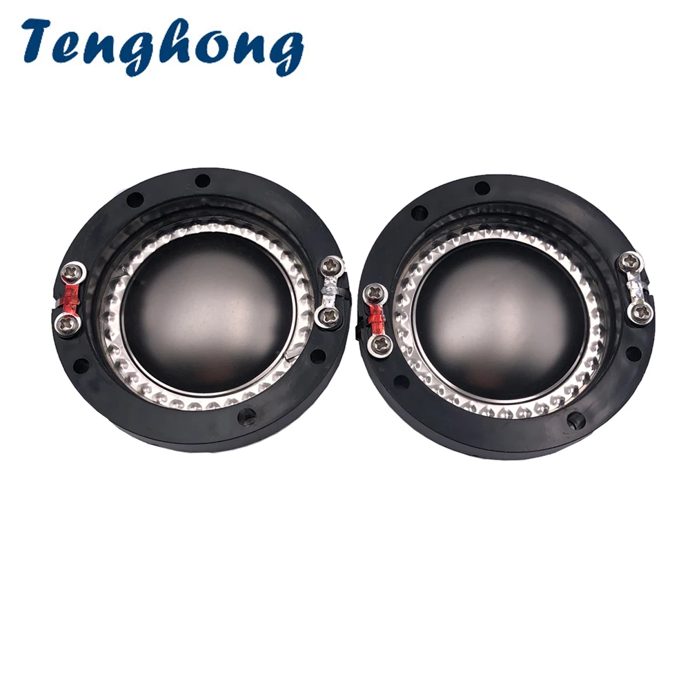 Tenghong 2 шт. 44 4 мм катушка с тройным голосовым сигналом титановая пленка круглая