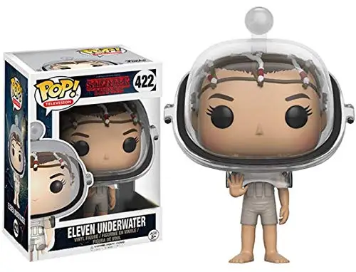 

Exclusive Official Funko pop Stranger Things - Eleven Underwater Vinyl Action Figure Collectible Model Toy with Original Box
