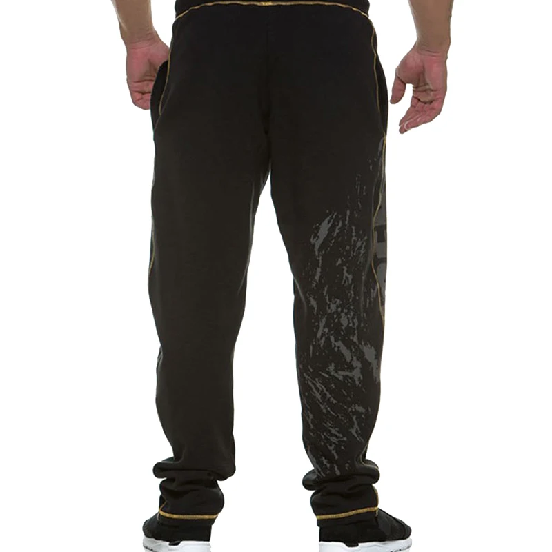 رجل ركض سراويل تقليدية اللياقة البدنية الرجال الرياضية رياضية قيعان الهيب هوب Sweatpants صالات رياضية عداء ببطء الرجال السراويل ممارسة السراويل