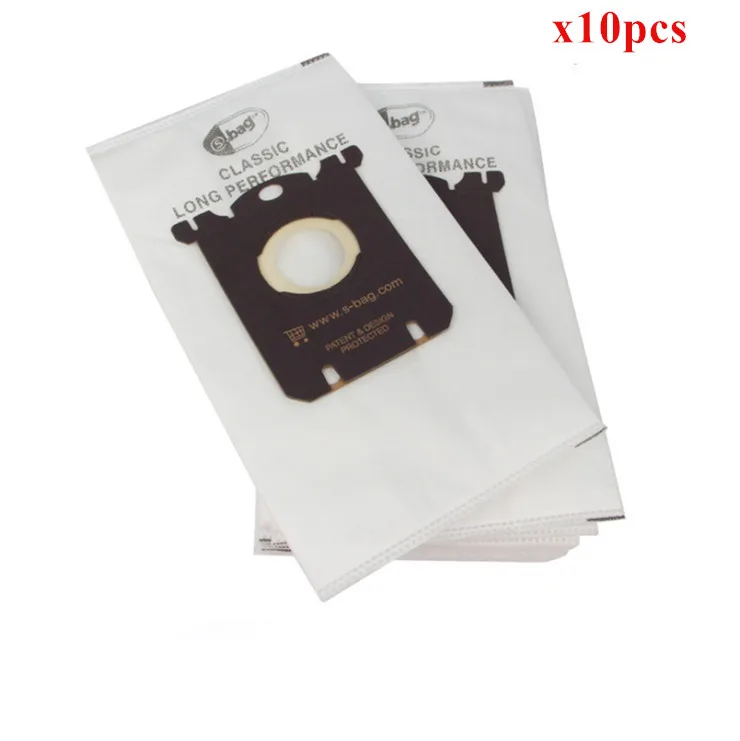 

10 Pcs/lot Sbag for Electrolux E201B Philips FC8021 Dust S-bag GR201 AEG Bags Vacuum Cleaner Dust Bags Replacement