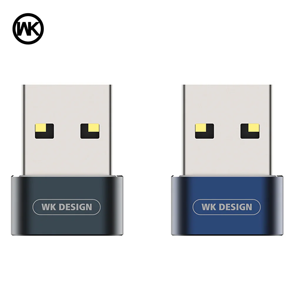 WK USB C адаптер USB 3,0 мужчина к USB 3,1 Тип C женский Тип разъёма-c адаптер для samsung s9 S8 huawei P10 P20 USB C концентратора