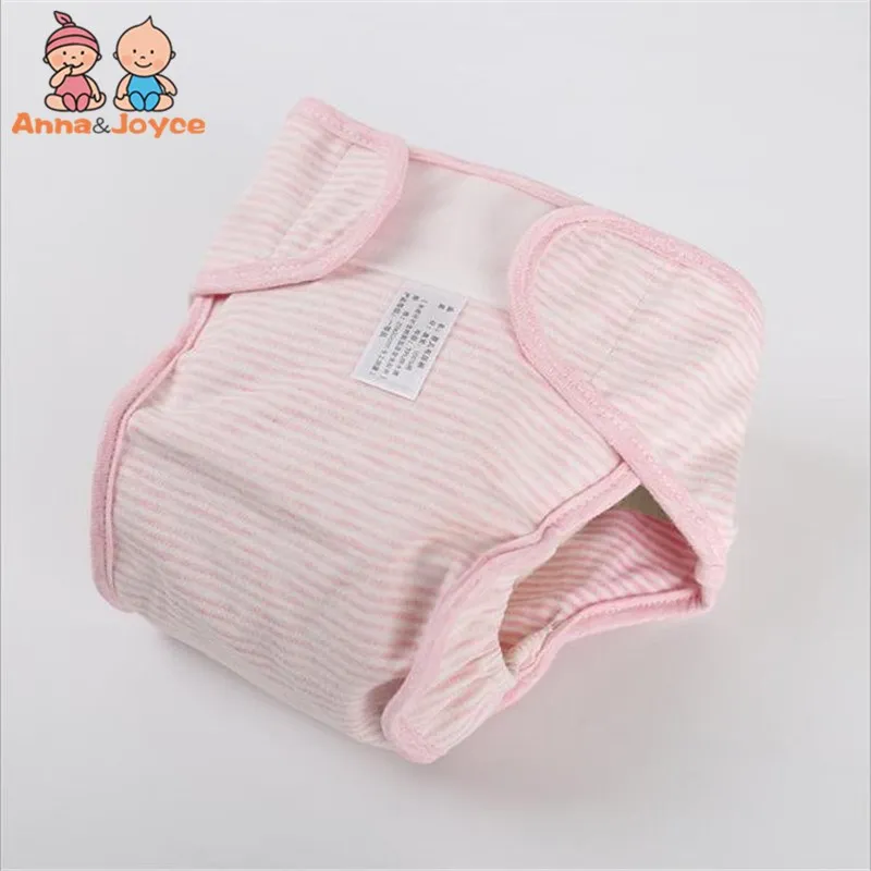 New Baby Color Cotton Cloth Diapers Baby Cotton Diapers Pants Newborn