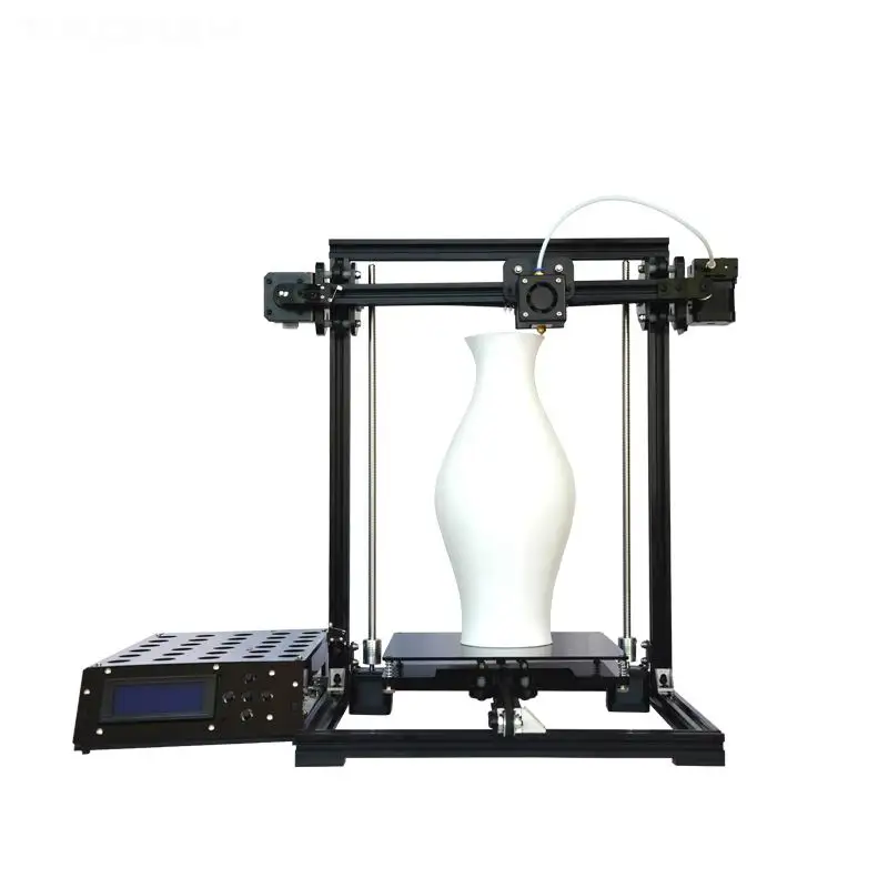 Print size :220*220*300mm !! Aluminium Updated Extruder 3D Printer DIY KIT LCD Screen Auto Leveling Model with 20M 3D Filament