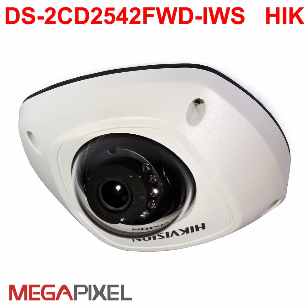 Wifi ip camera DS 2CD2542FWD IWS POE Audio alarm cctv Video surveillance iVMS 4500 USA firmware