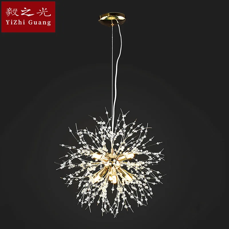 

and contracted dandelion Nordic droplight sitting room dining-room lamp led art hotel bar lighting lamps and lanterns
