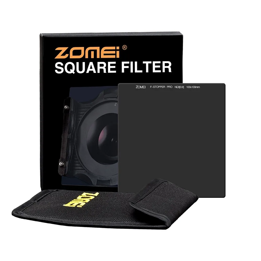 

Zomei Ultra Slim HD 18 Layer Super Multi-Coated 3-stop ND8 Neutral Density Gray ND8 Filter - 100*100mm Square Z-PRO Series Filt