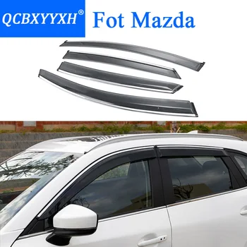 

QCBXYYXH Car Styling Awnings Shelters Window Visors rain eyebrow Rain Shield Cover For Mazda 2 3 6 8 CX-5 CX-7 Atenza Axela