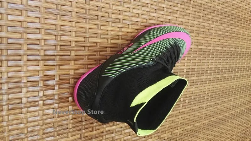 sapatos meninas chuteiras de futebol voetbalschoenen eur tamanho 31-40