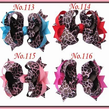 

20pcs BLESSING Good Girl Boutique 3.5 - 4" Ring Hair Bows Gingham ribbon