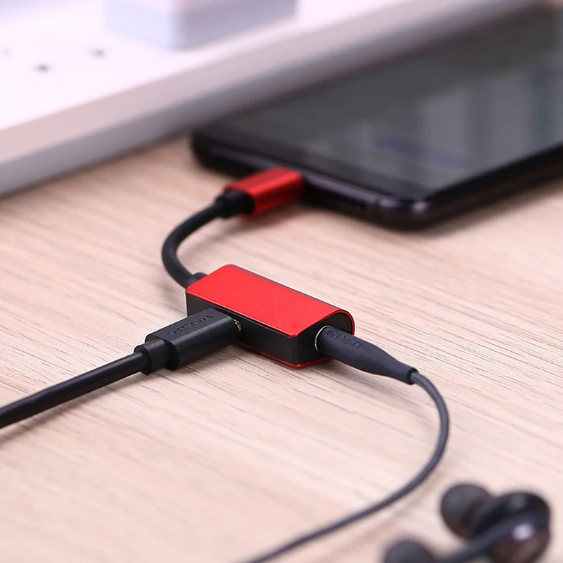 Luxury 2 in 1 Type-C USB Audio Converter Phone Charger Earphone Headphone Adapter For iPhone X XS 8 7 6 6s Plus Charging Adapter