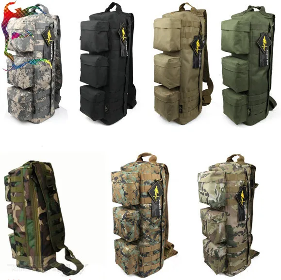 Whole Man Camo Military Messenger Bag Pack Airborne Canvas Whole Man Camo Military Messenger Bag Pack Airborne Canvas Tactical Shoulder Inclined Travel Mountain Cities