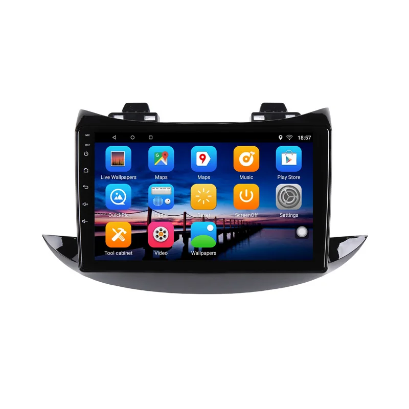 Top 9" 2G RAM 32G ROM Android Car DVD Video Player GPS for Chevrolet TRAX 2017 2018 audio car radio stereo navigation WIFI 2