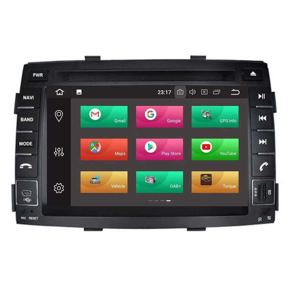 Cheap Free shipping 7inch Android9.0 4G ARM for KIA Sorento 2010 2011 2012 car audio radio player with gps navigator dvd player 3