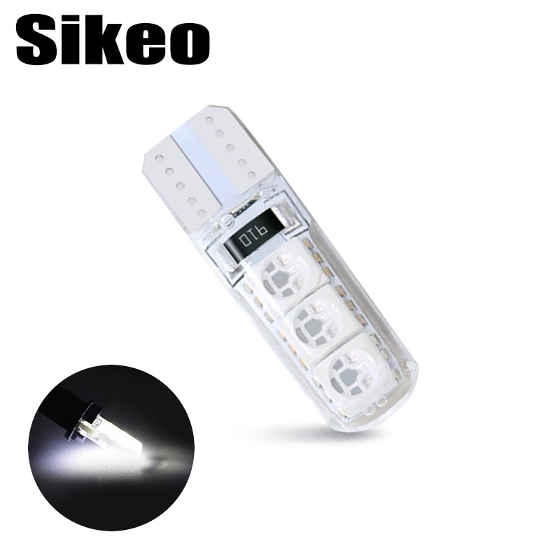 

LED Car Lamp Auto Functional Side 10 Silicone 6 Lamp 5050 Silicone Quartz Super Bright Signal Automotive LED Clearance Lamp