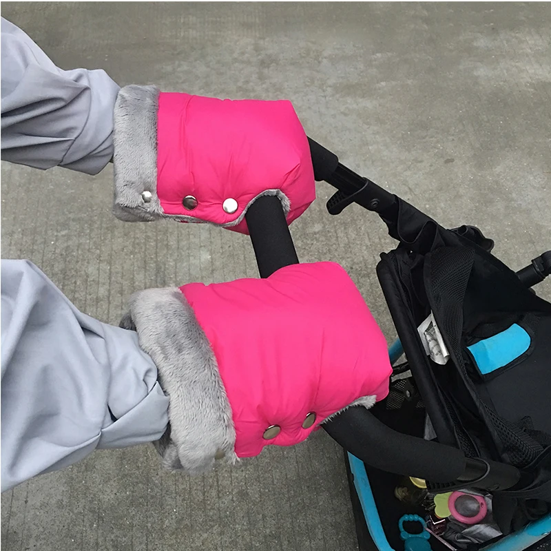 Детские зимние теплые wandelwgen Handschoenen kinderwaga муфта для рук Waterdichte kinderwgen аксессуары