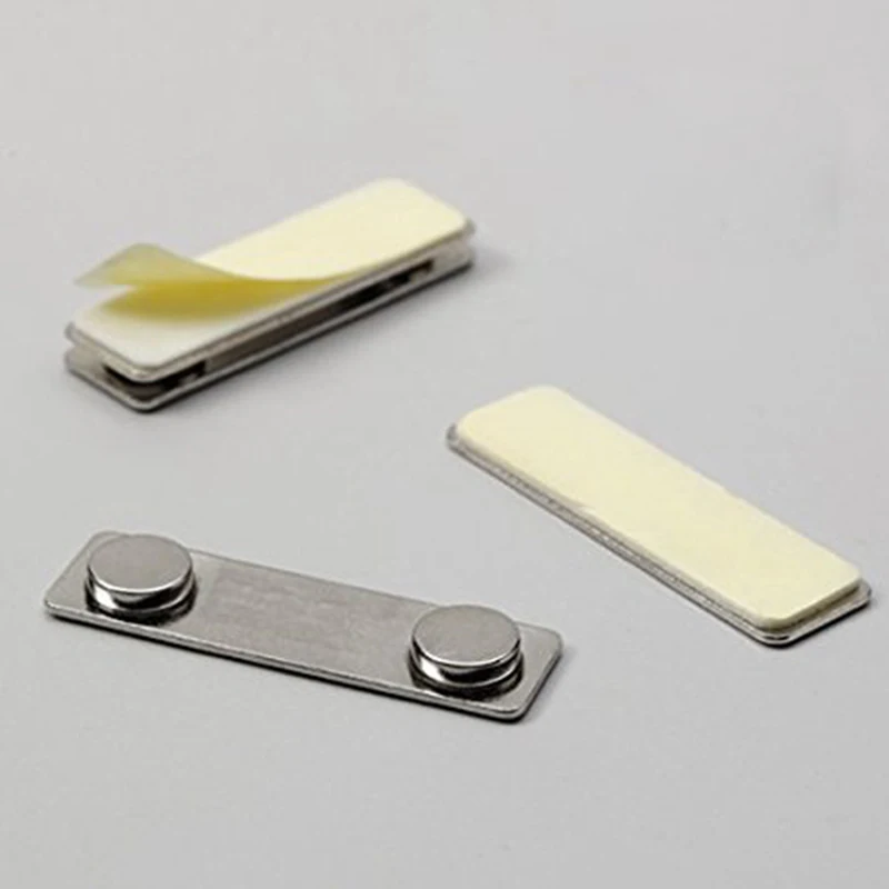 

10pcs strong fastener Magnetic badge Tag ID Holder name tag