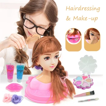 

Princess toy make up and Hairdressing DIY toy Cosmetics Set For Girl Children Gift home toy