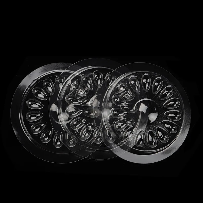 

25pcs Plastic Flower Eyelash Glue Adhesive Pallet For Eyelash Extension Disposable Holder Sticker Eyelash Makeup Tools