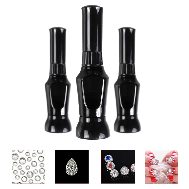 

YWK 12ml Adhesive Glue for Nail Decoration Glitters Fast-dry for UV LED Acrylic Tips Manicure Nail Art Tool