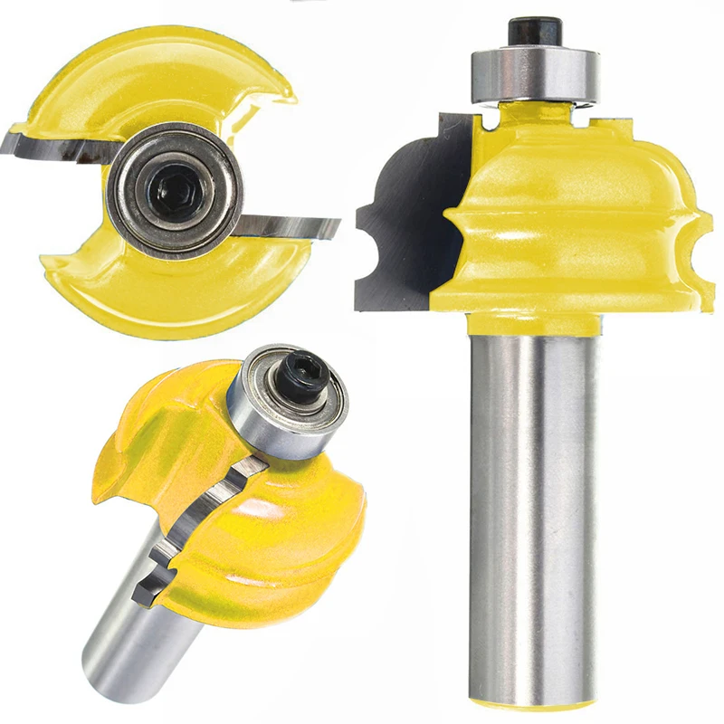 

1pc High Quality Router Bit 1/2 inch Shank Cabinet Door Line Woodworking Cutter Tool