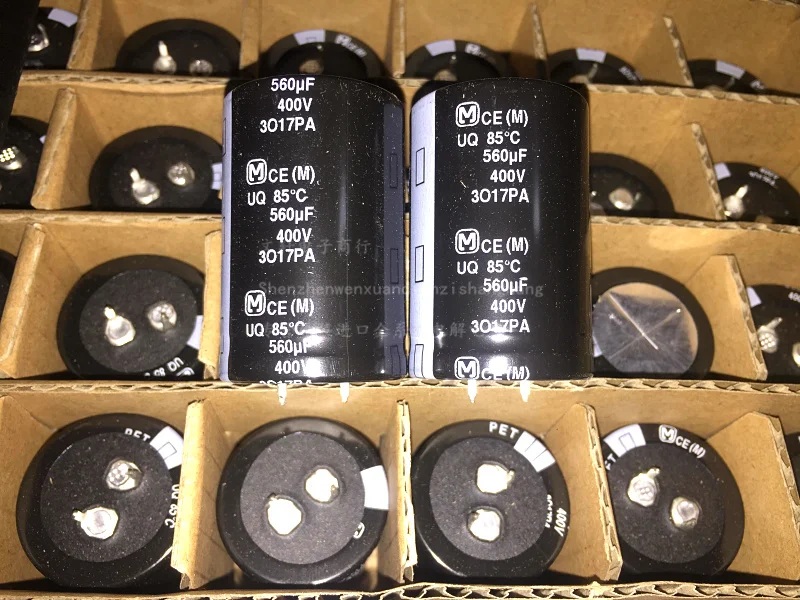 

M 2pcs Matsushita electric 400V560UF UQ 30X45 Supercapacitor Kit NEW Aluminum Electrolytic Capacitor free shipping 560UF 400V