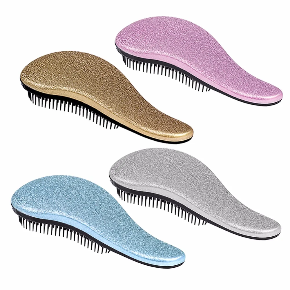 

New 1Pc Magic Handle Detangling Tangle Comb Shower Hair Brush Styling Salon Tamer Hot