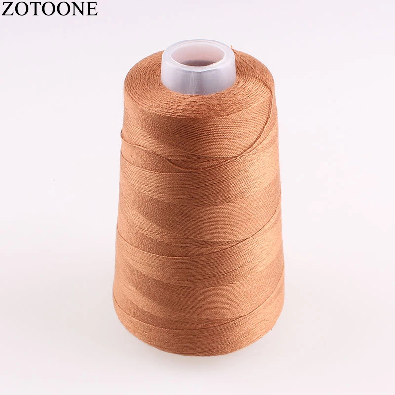 ZOTOONE 3000 ярдов 20 S/3 катушки швейная нить машинная пряжа для джинсов полиэстер швейная нить для кожи швейные бедра аксессуары D
