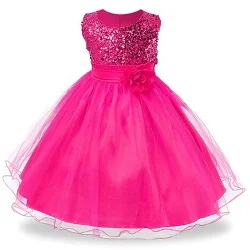 Высокое качество рождественское платье для девочки От 2 до 14 лет бальное платье праздничное детское платье Новогодняя одежда вечерние
