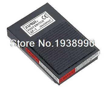 

(1) XF-1 Foot/Treadle Pedal Switch Plastic 10A/250VAC 1C Contact Form Black IP54