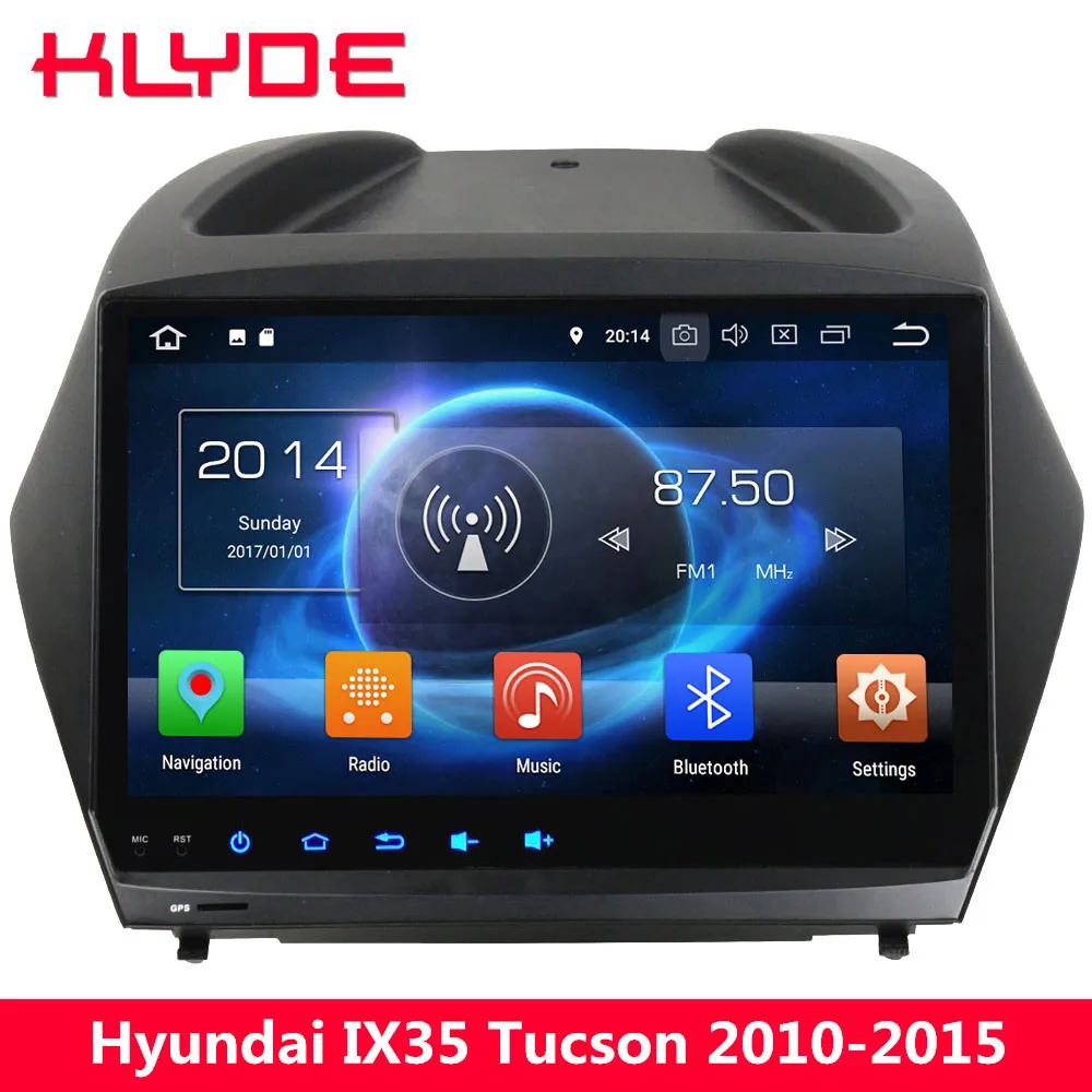 

KLYDE 9" Octa Core 4G Android 8 4GB RAM 32GB ROM Car DVD Multimedia Player For Hyundai IX35 Tucson 2010 2011 2012 2013 2014 2015