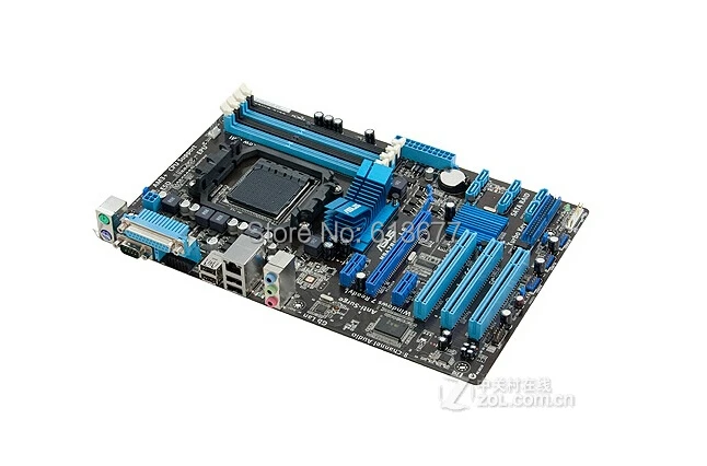 الأصلي شحن مجاني اللوحة asus M5A78L لو DDR3 المقبس AM3/AM3 + دعم 32G RAM شحن مجاني