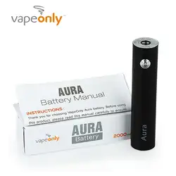 Оформление наполнители для vapeonly Aura мини Батарея 1450 mAh для 510 нить танк-атомайзер 16 мм Диаметр электронная сигарета аккумулятор электронной