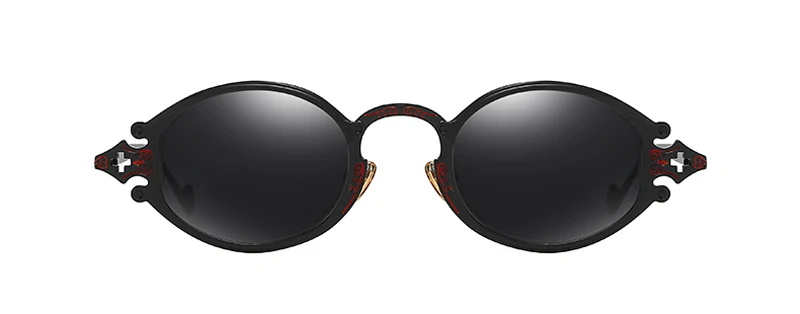 Retro Oval Sunglasses detail (6)