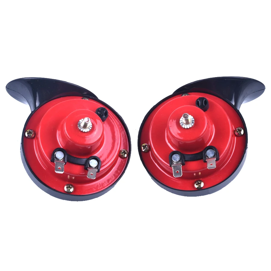 

2pcs New Arrival 12V 110db Snail Style Waterproof high quality horn Boat Car Motor Motorcycle Van Truck Horn