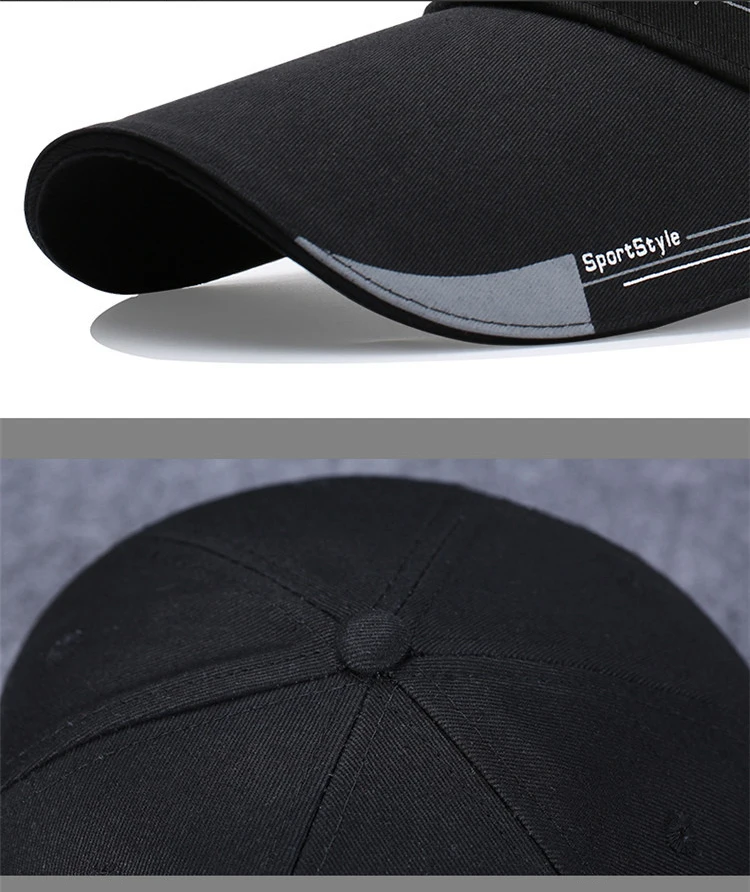 RoxCober удлиненная шапка унисекс для мужчин и женщин, спортивные регулируемые бейсболки, кепки, козырьки, уличная шляпа для гольфа, модная