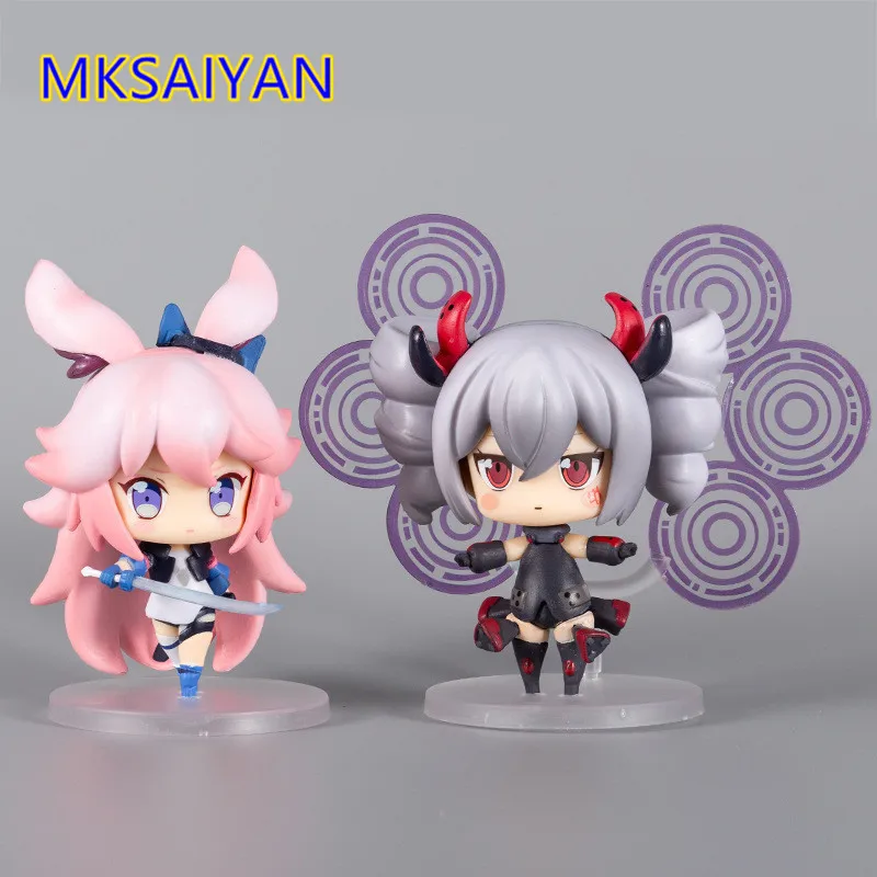 Фигурки героев мультфильма Honkai Impact 3 Аниме Yae Sakura Bronya Bunny chik ядерная эрозия MmiHoYo