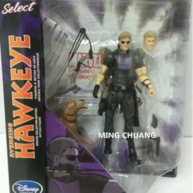 

10 Inches Avengers Infinity War Superhero Hawkeye Small name Goliath Ronin PVC Action Figure Collectible Model Toy D204
