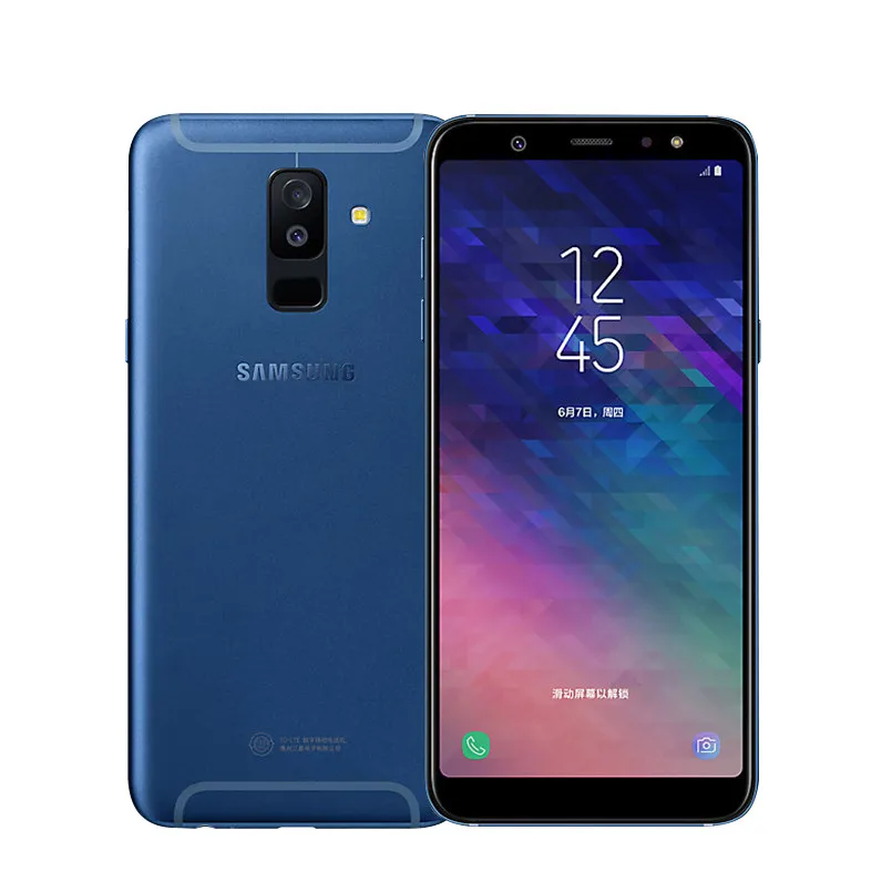 Samsung Galaxy A9 A6058 смартфон 6,0 ''FHD полноэкранный 3500 мАч 4 Гб+ 64 Гб 24 МП фронтальная камера Восьмиядерный сенсорный мобильный телефон Android