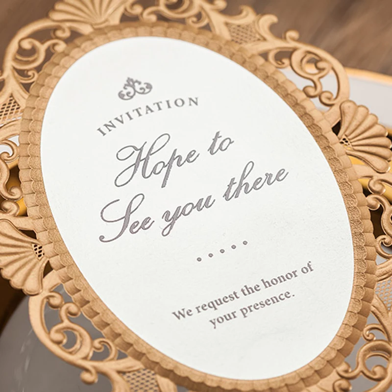 10 pieces lot wishmade magic mirror invitation card christening