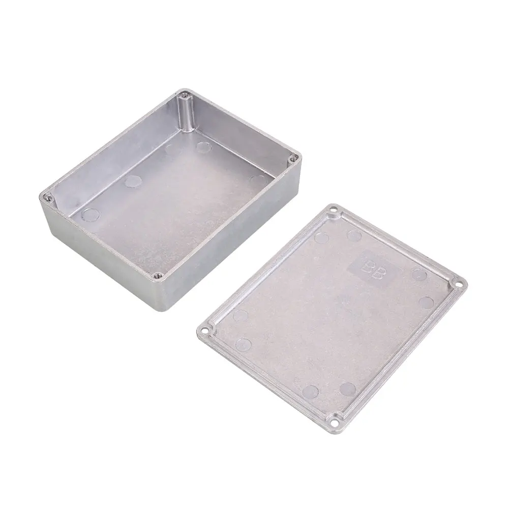 

Metal Alloy Stomp Box Effect Pedal Enclosure For Guitar Instrument 1590BB Style