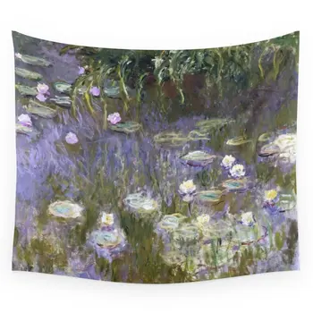 

Water Lilies 1922 By Claude Monet Wall Tapestry Wall Hanging Wandbehang Gobelin Blanket Dorm Home Decor