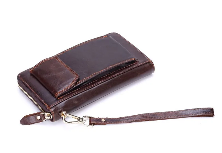 Men genuine leather wallet 21