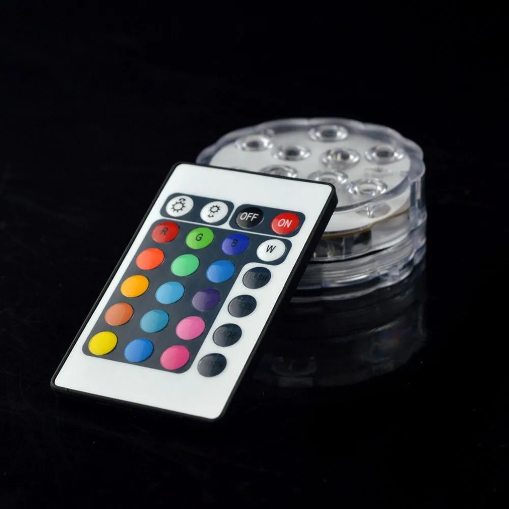 10piece-Lot-RGB-Submersible-LED-Waterproof-LED-Accent-Light-w-24-key-IR-Remote-for-Wedding (2)