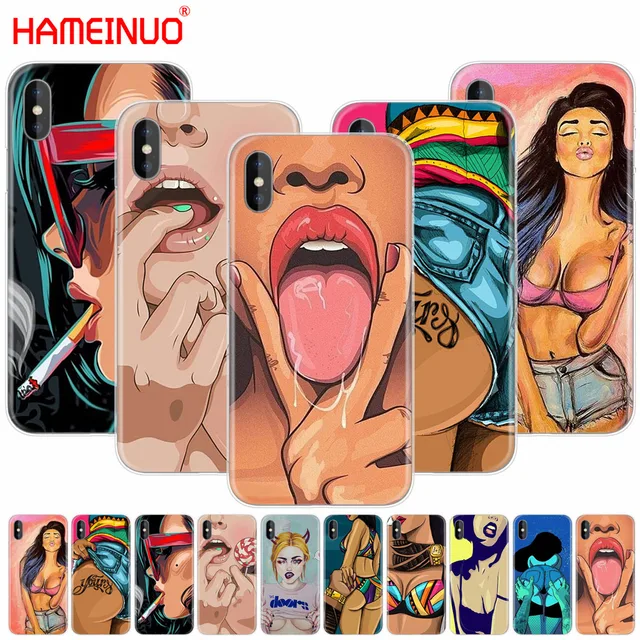 Special Price HAMEINUO hot flirt sexy girl cell phone Cover case for iphone X 8 7 6 4 4s 5 5s SE 5c 6s plus Special Price HAMEINUO hot flirt sexy girl cell phone Cover case for iphone X 8 7 6 4 4s 5 5s SE 5c 6s plus