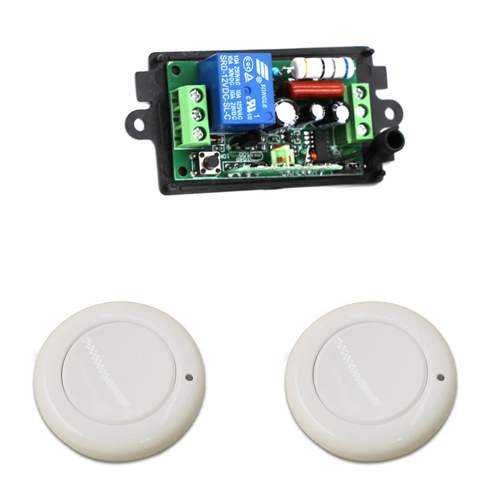 New Arrival AC 110V 220V Relay 1CH Wireless Remote Control Switch Receiver Module and RF 315