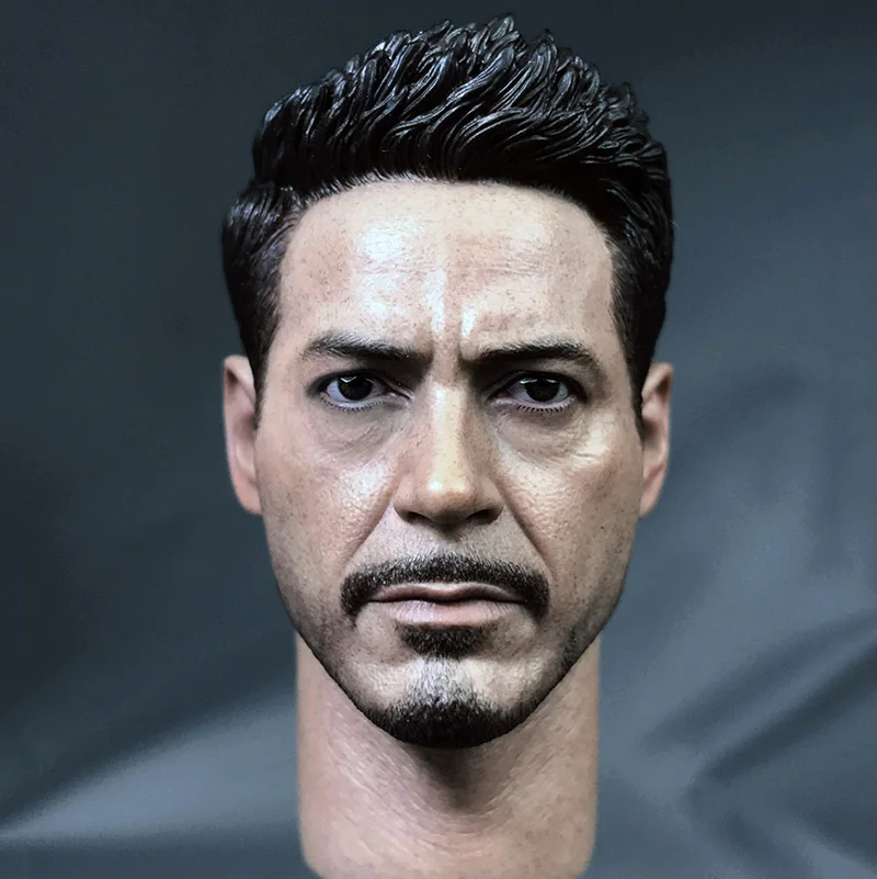 1/6 Tony Head с шеей для 12 дюймовых фигурок версия битвы поврежденная и обычная