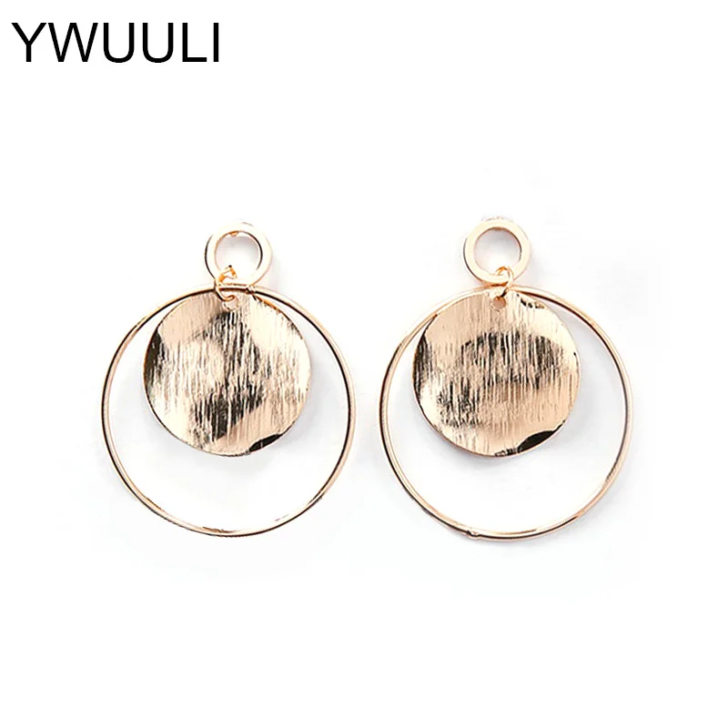 

Exaggerated Hoop Earrings for Women Simple Style Aros Big Round Circle Earrings Geometric Pendientes Fashion Jewelry XE03