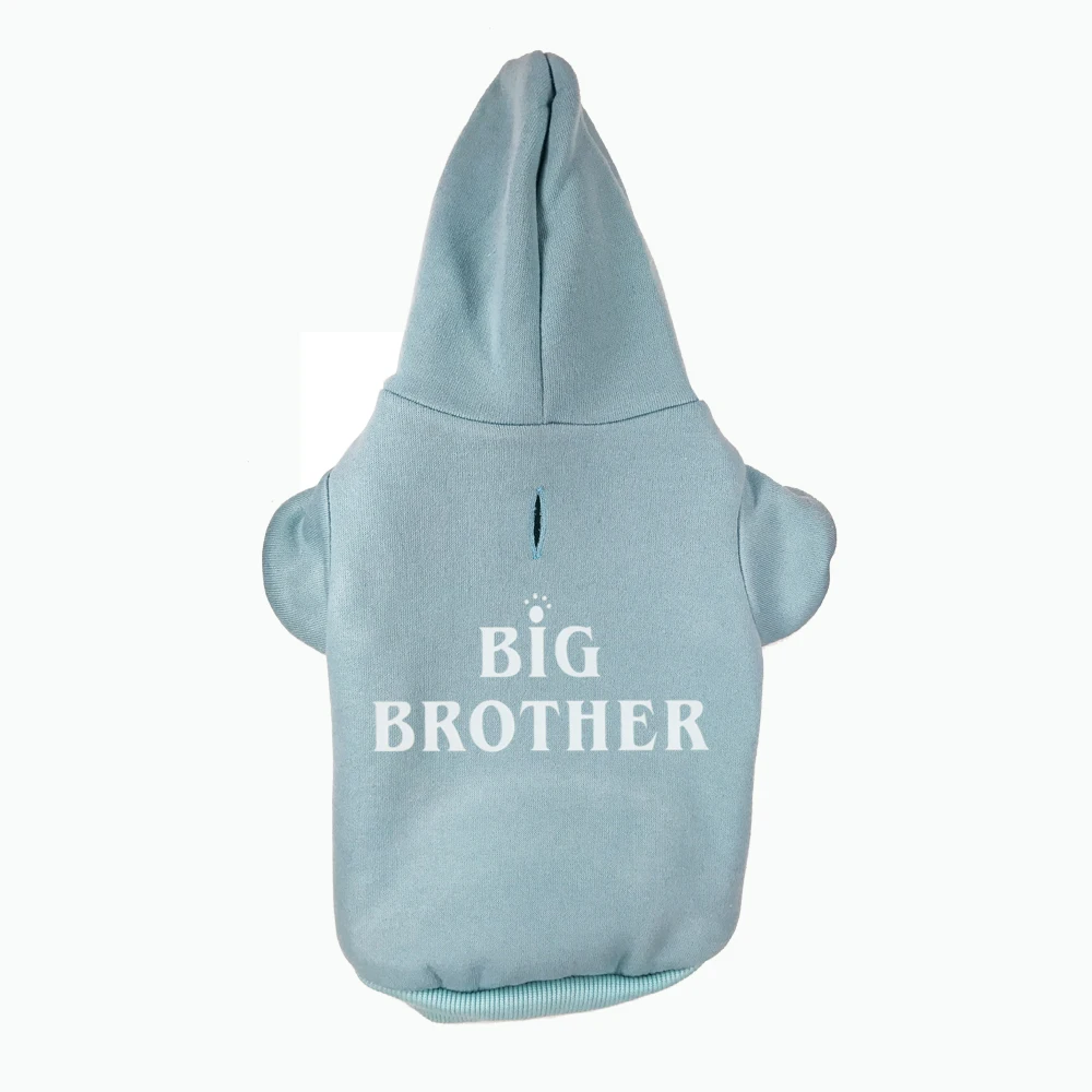 Pet Puppy Dog Clothes Hoodies Jumpers Tracksuits Big Brother Dog