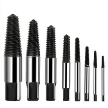 Faucet broken wire extractor water pipe broken pipe anti-tooth tapping triangle valve broken head screw wire drawing tool night broken