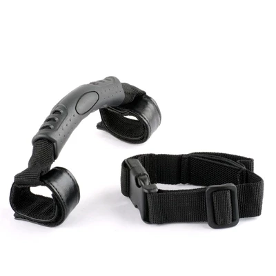 Adjustable Rubber Carrying Holder Handle Grip Buckle Strap Set For Support Tripods Monopod legs Light Stand Suspender tripod carrying strap